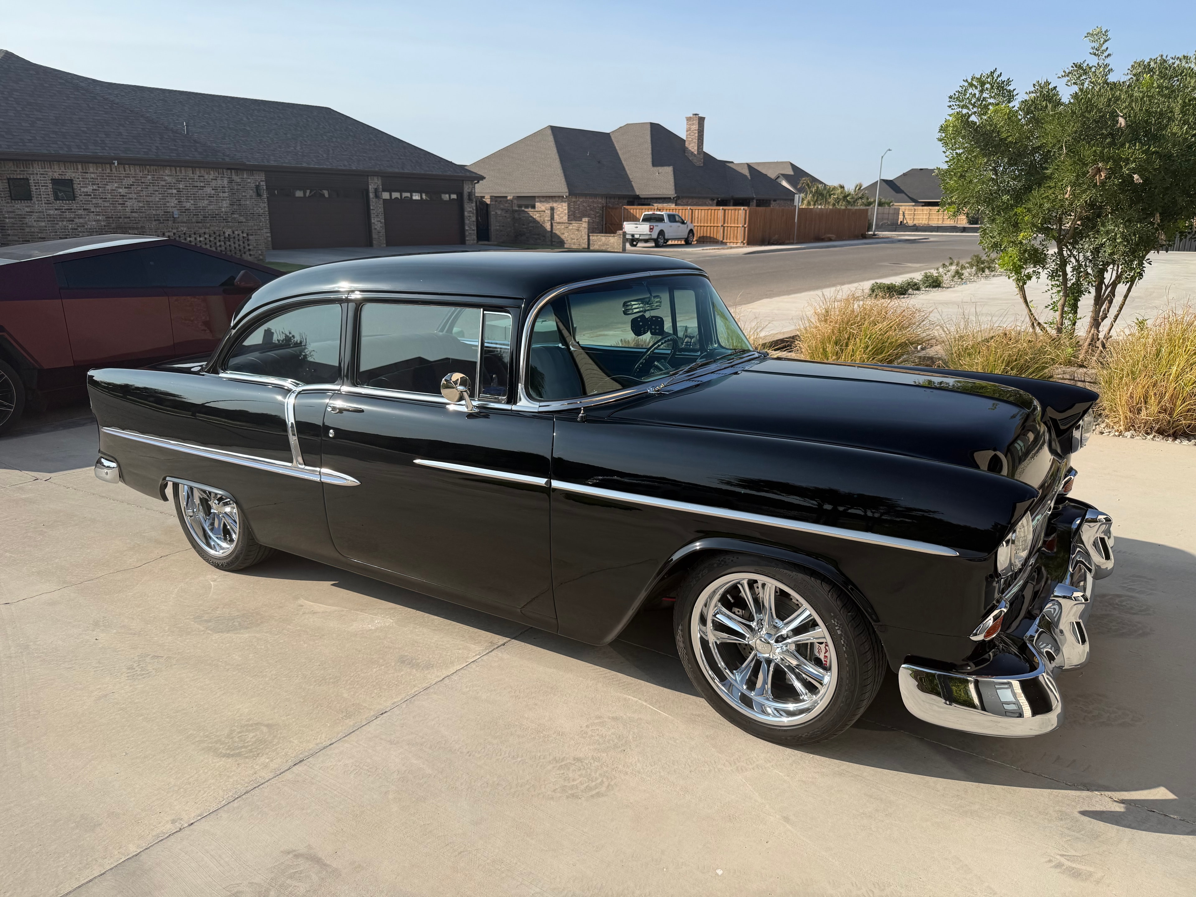 1955 Chevrolet black classic